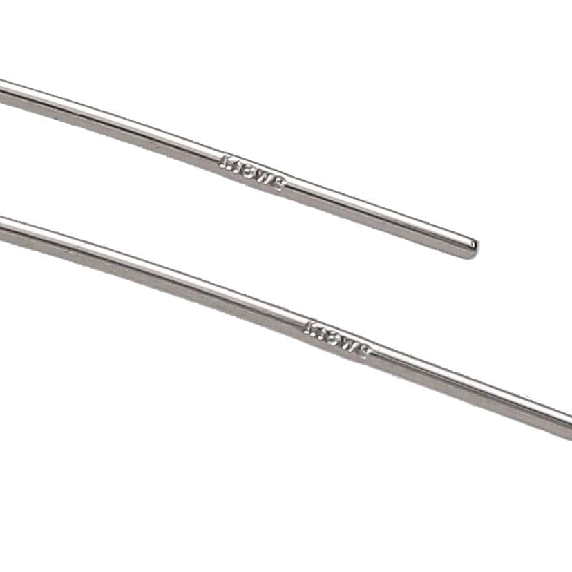 K18WGダイヤピアス0.60ct//Aランク/64