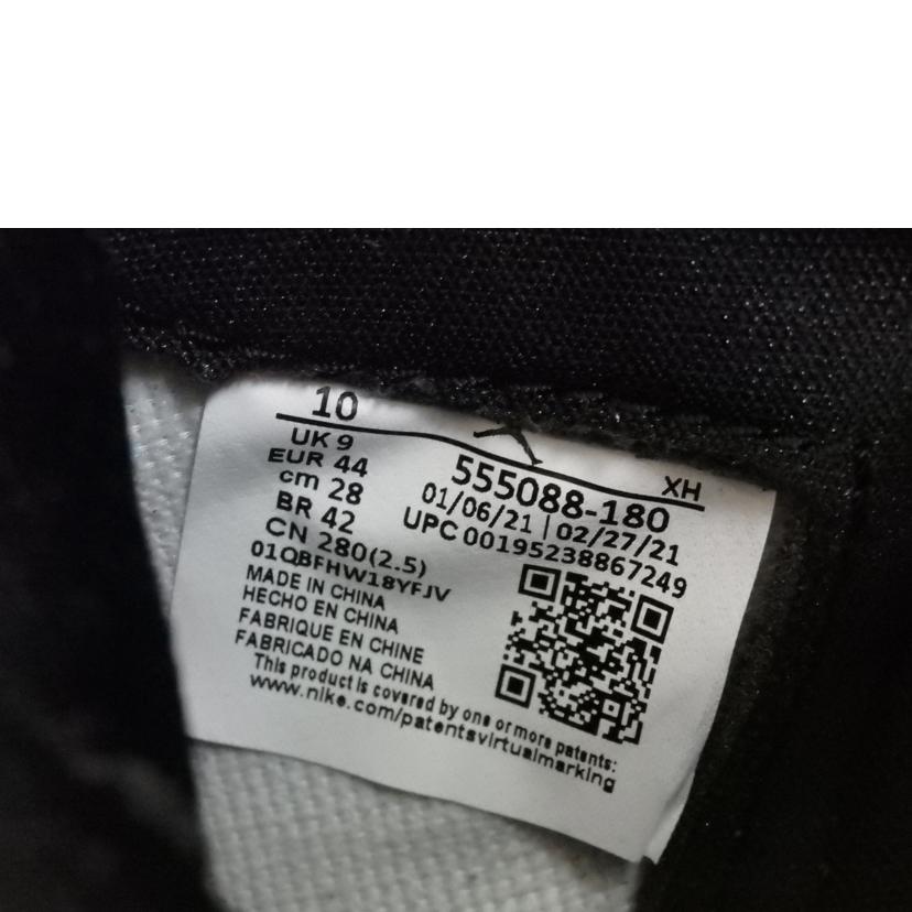 NIKE ナイキ/AIR JORDAN1 RETRO HI/555088-180//Bランク/84