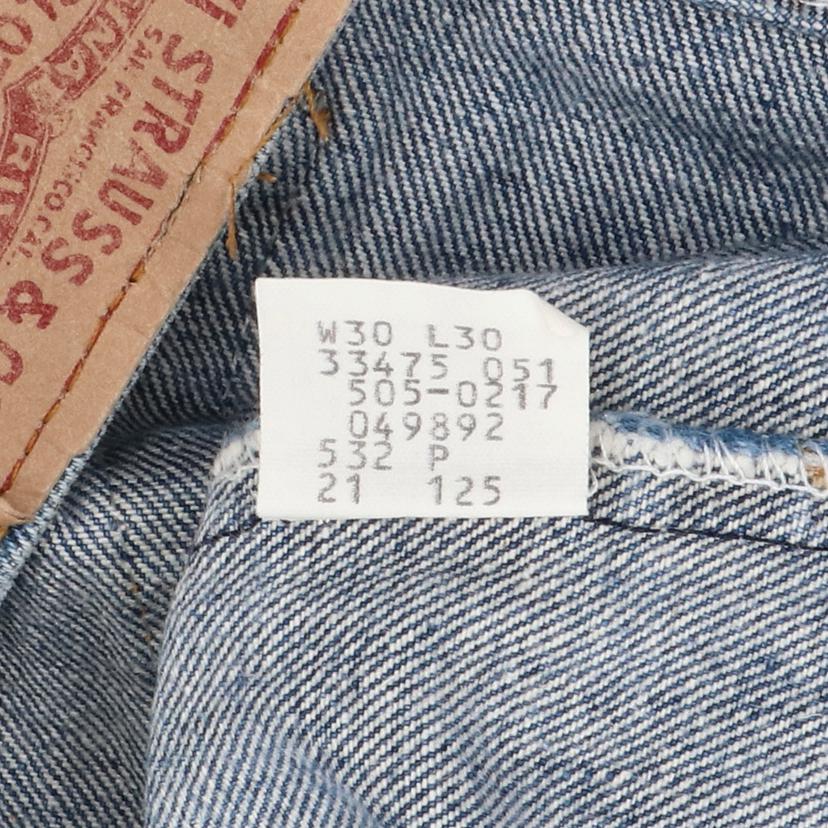 LEVI'S リーバイス/USA製505/90's/W30/505-0217//ABランク/82