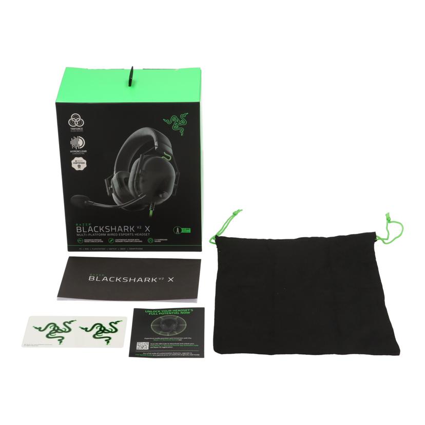 Razer レイザー /ゲーミングヘッドセット/BlackShark V2 X/RZ04-03240100-R3M1//862312D13400580/Bランク/67