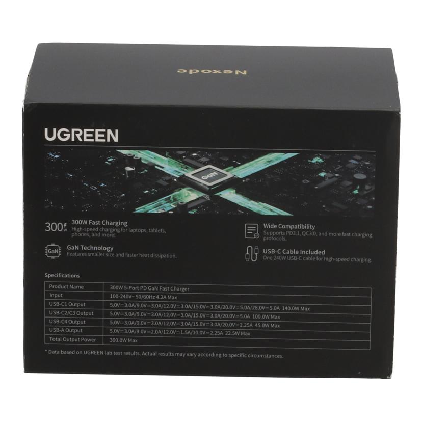 UGREEN ユーグリーン/卓上PD充電器/Nexode/15853JP//-/Sランク/19