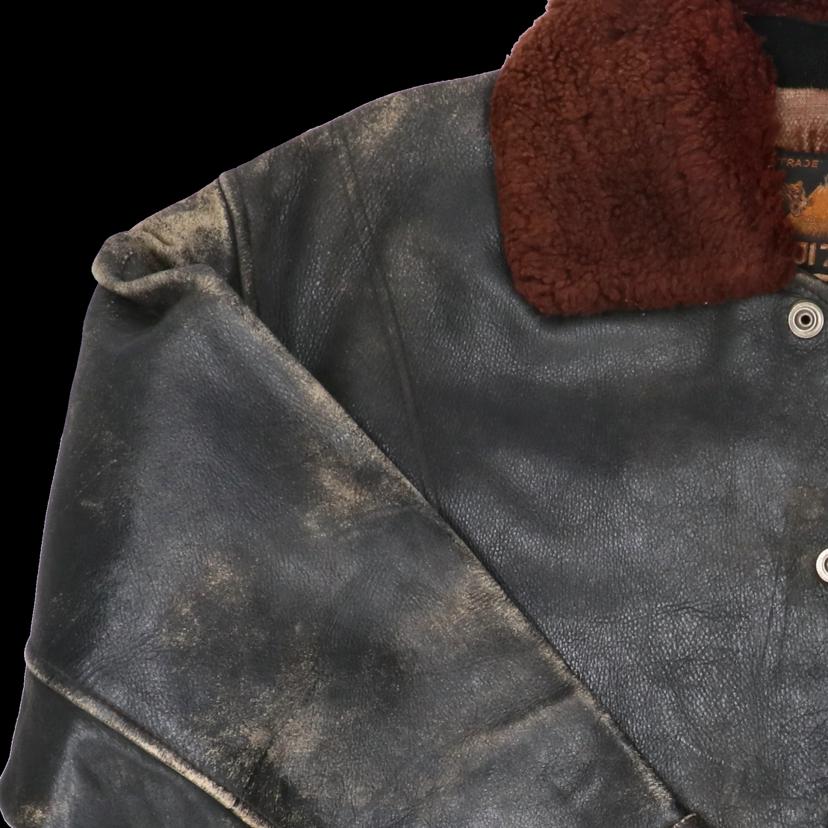 FUJI TIGER/60's/FUJI TIGER レザージャケット/国産ヴィンテージ//Bランク/82