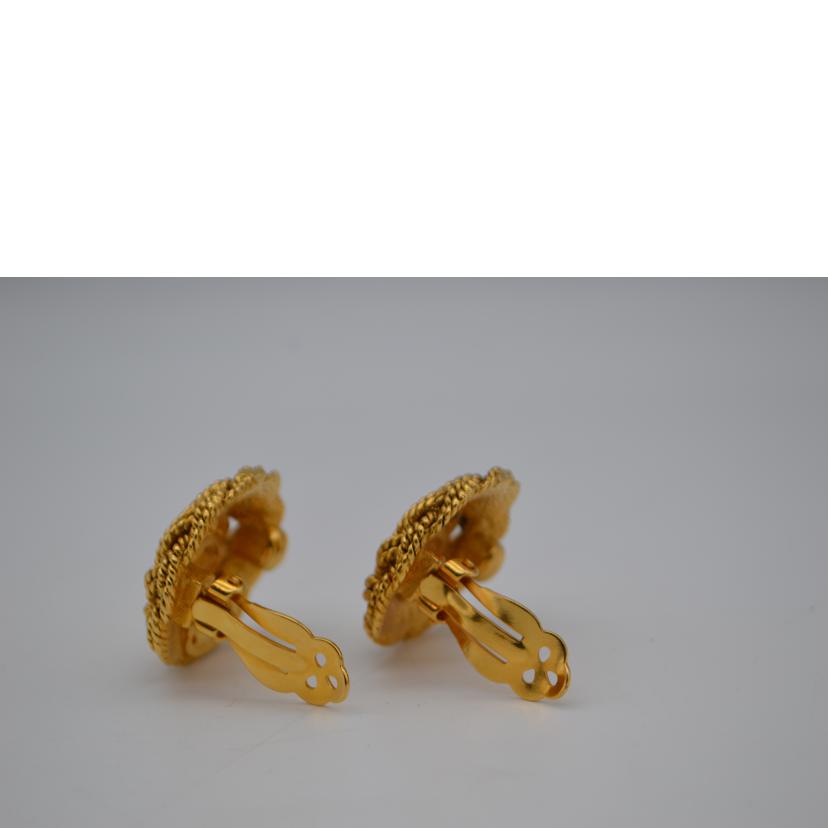 CHANEL シャネル/ココマークヴィンテージラウンドイヤリングGP/2231//ABランク/89