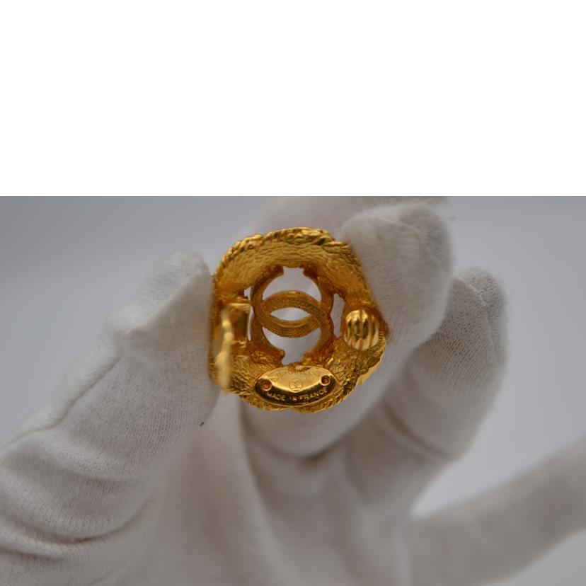 CHANEL シャネル/ココマークヴィンテージラウンドイヤリングGP/2231//ABランク/89