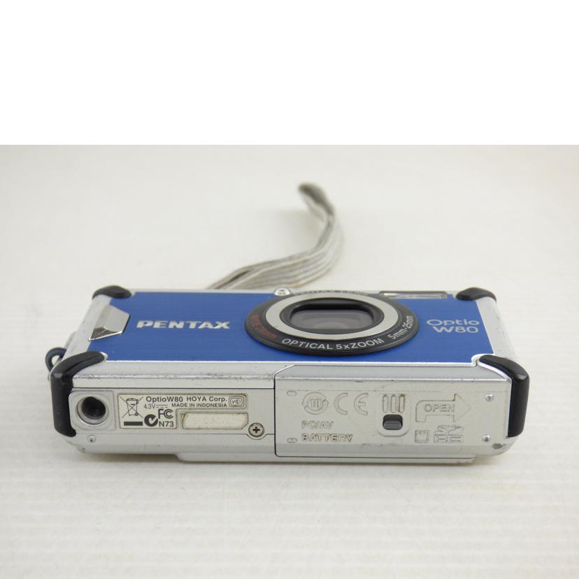 PENTAX ペンタックス/デジタルカメラ/Optio W80//Cランク/64