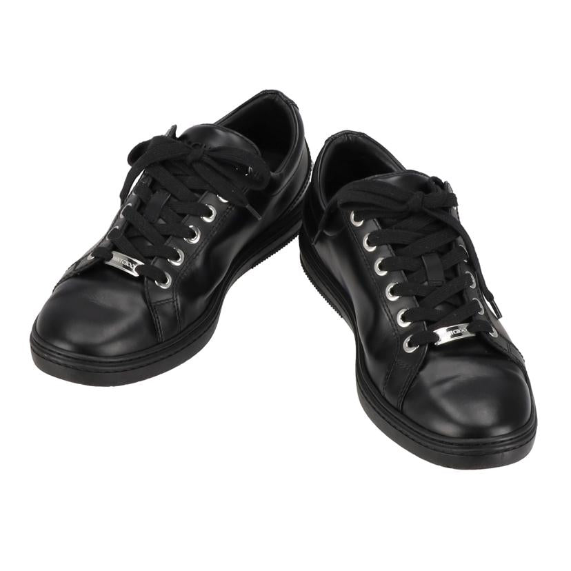 JIMMY CHOO/25 ジミーチュウ/◇ジミーチュウレザースニーカー/ブラック//サイス************/ABランク/75