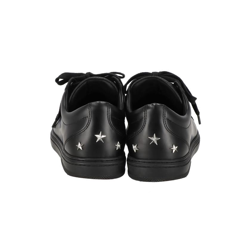JIMMY CHOO/25 ジミーチュウ/◇ジミーチュウレザースニーカー/ブラック//サイス************/ABランク/75