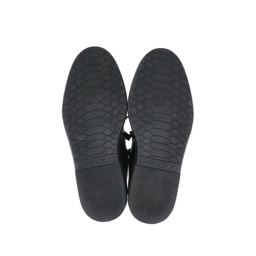 JIMMY CHOO/25 ジミーチュウ/◇ジミーチュウレザースニーカー/ブラック//サイス************/ABランク/75