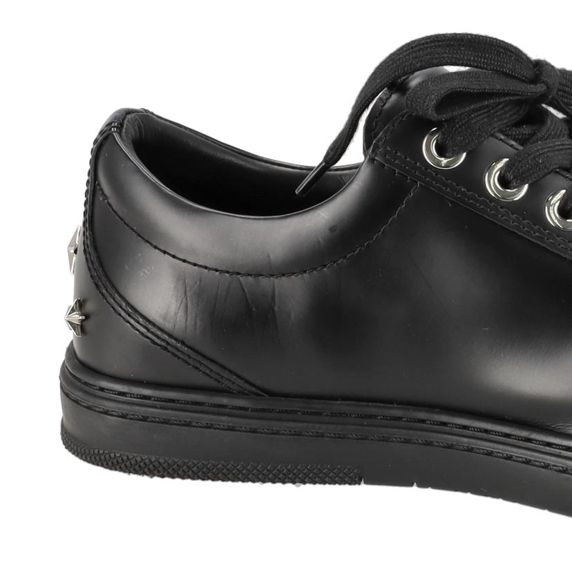 JIMMY CHOO/25 ジミーチュウ/◇ジミーチュウレザースニーカー/ブラック//サイス************/ABランク/75