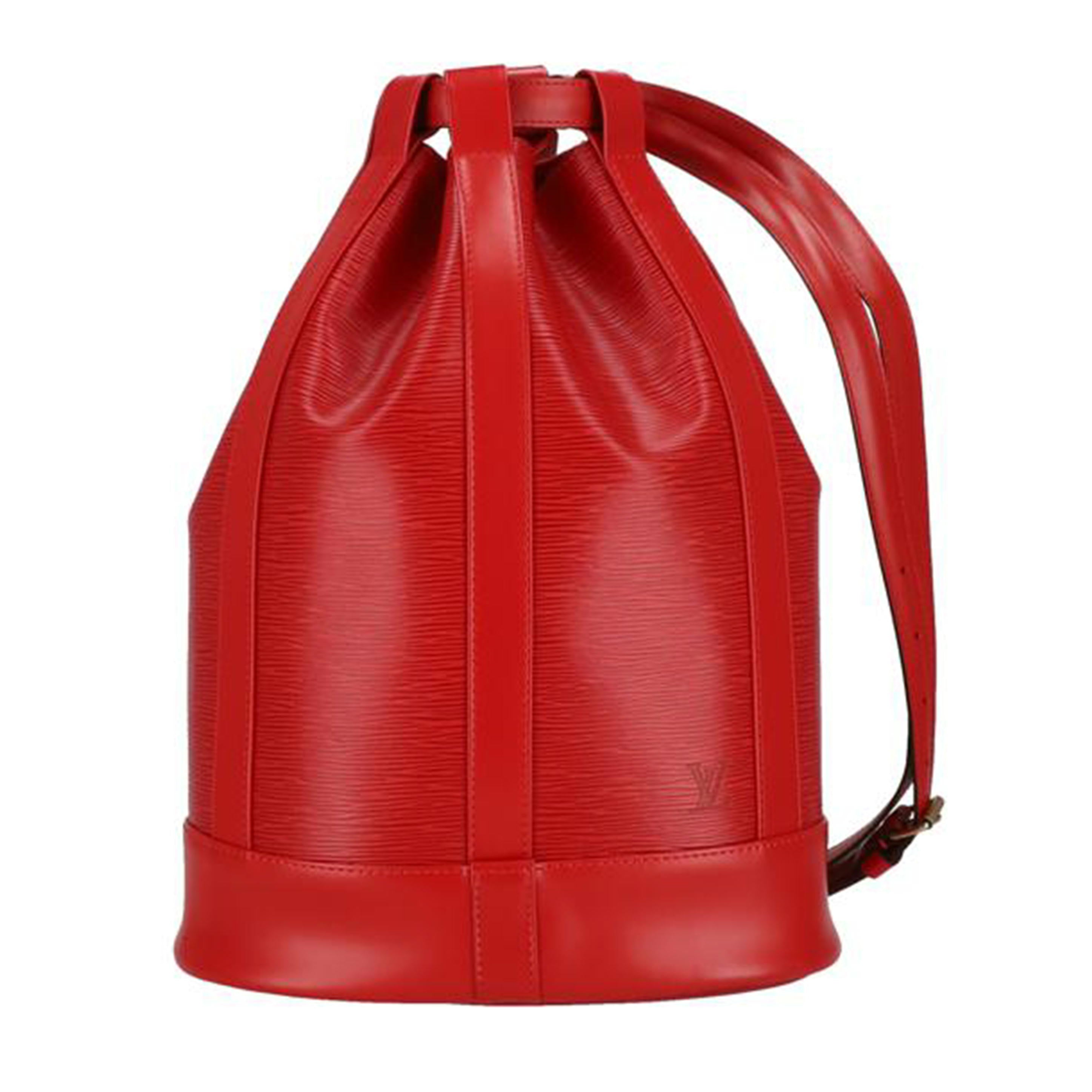 LV ルイ・ヴィトン/ランドネPM/エピ/カスティリアンレッド/LV/M52357//AR0***/ABランク/05