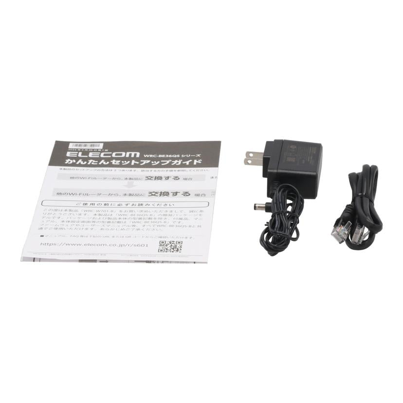 ELECOM エレコム /Wi-Fi7無線LANルーター/WRC-W701-B//174BL991000264B/Bランク/05