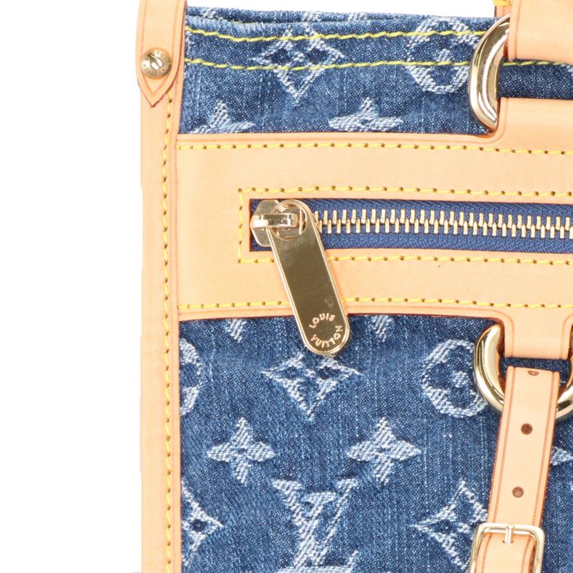 LOUIS VUITTON ルイ・ヴィトン/フラット・ショッパー/モノグラム・デニム/M95018//AS1***/Aランク/24