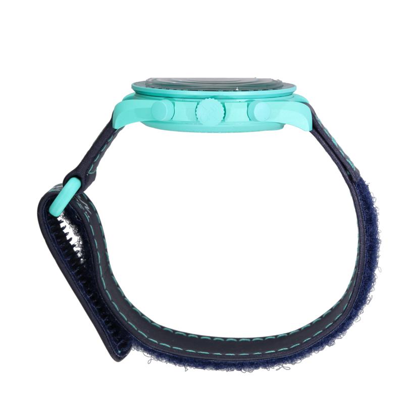 OMEGA×swatch オメガ×スウォッチ/MISSION ON EARTH POLAR LIGHTS/SO33L103//SAランク/78