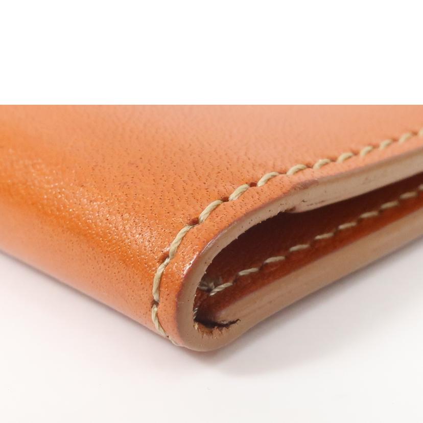 Cartolare カルトラーレ/レザー二つ折り財布 薄型 ブラウン//ABランク/65