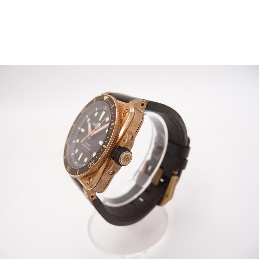 Bell&Ross ベル&ロス/ダイバー・ブラウン/限定999本モデル/自動巻き/BR0392-D-BR-BR/SCA//356****/ABランク/69