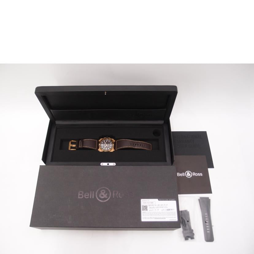 Bell&Ross ベル&ロス/ダイバー・ブラウン/限定999本モデル/自動巻き/BR0392-D-BR-BR/SCA//356****/ABランク/69