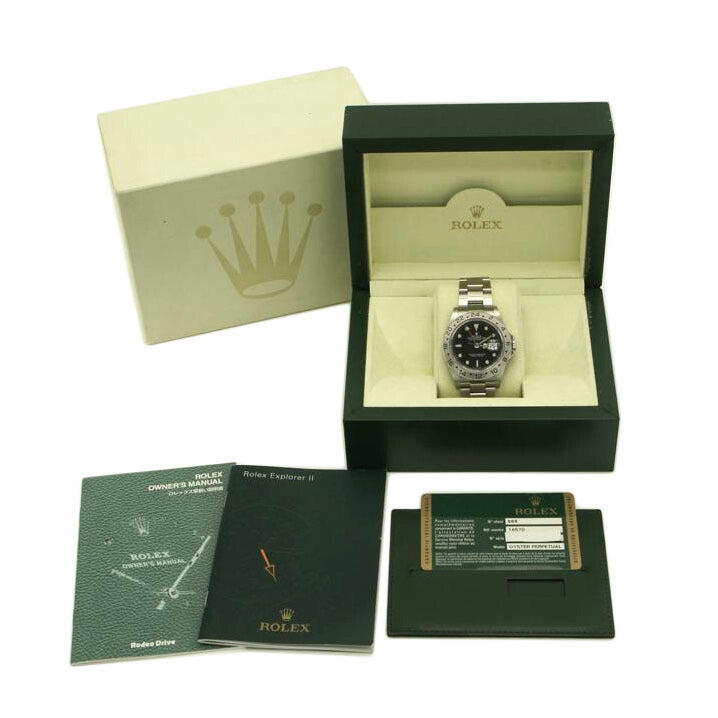 ROLEX ロレックス/エクスプローラーII /ステンレススチール/16570//M71****/ABランク/91