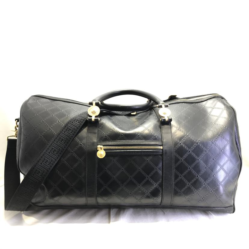 VERSACE ヴェルサーチ/レザーボストンバッグ//Bランク/51