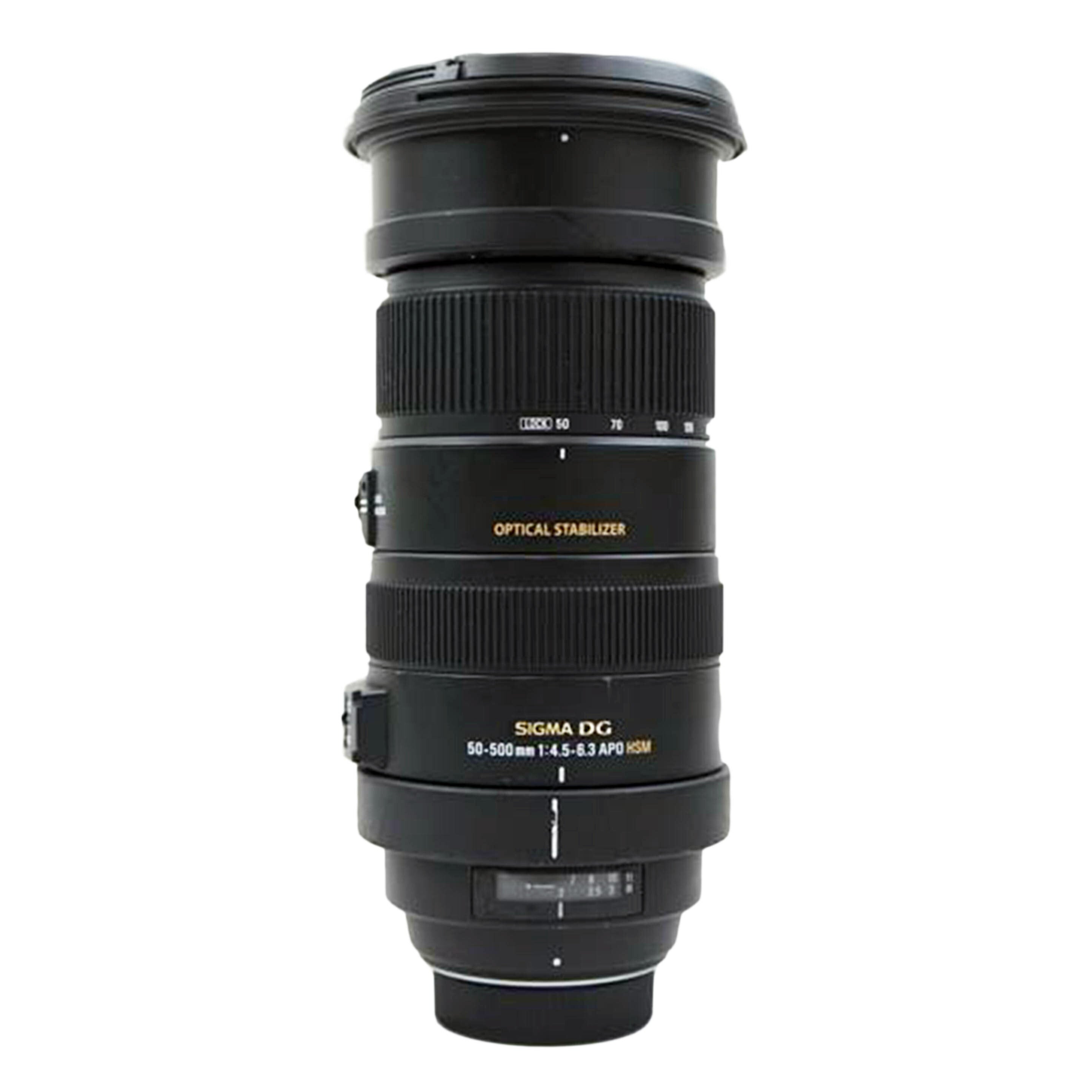 SIGMA シグマ/レンズ/50-500/4.5-6.3APO/DG 50-500mm F4.5-6.3 APO HSM//11859632/ABランク/67