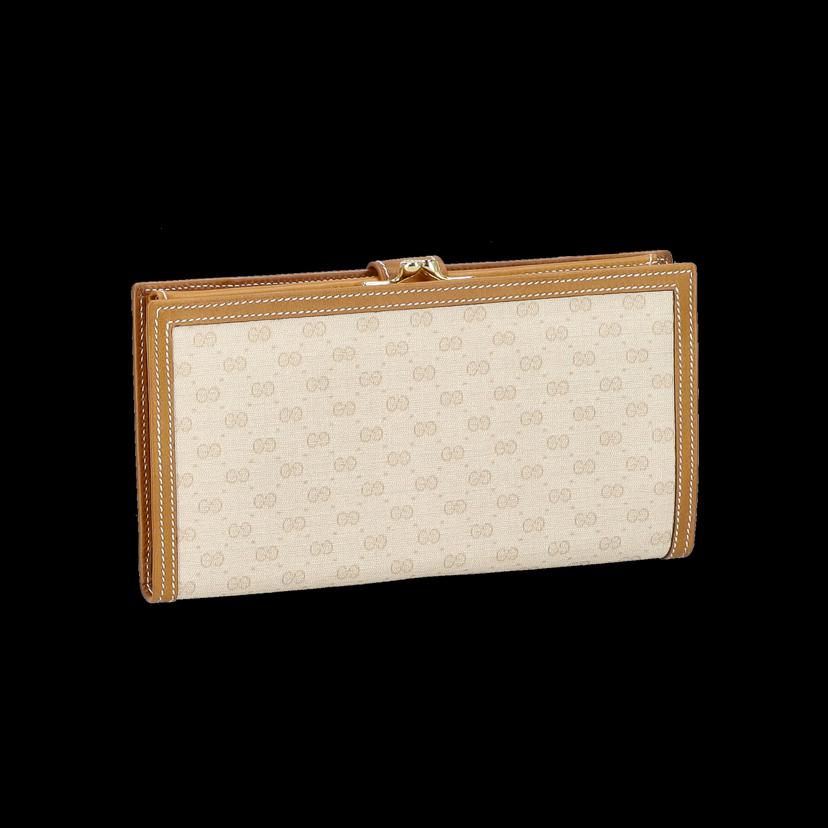 GUCCI グッチ/マイクロGGPVCコンチネンタルフレンチパース//035*********/Aランク/24