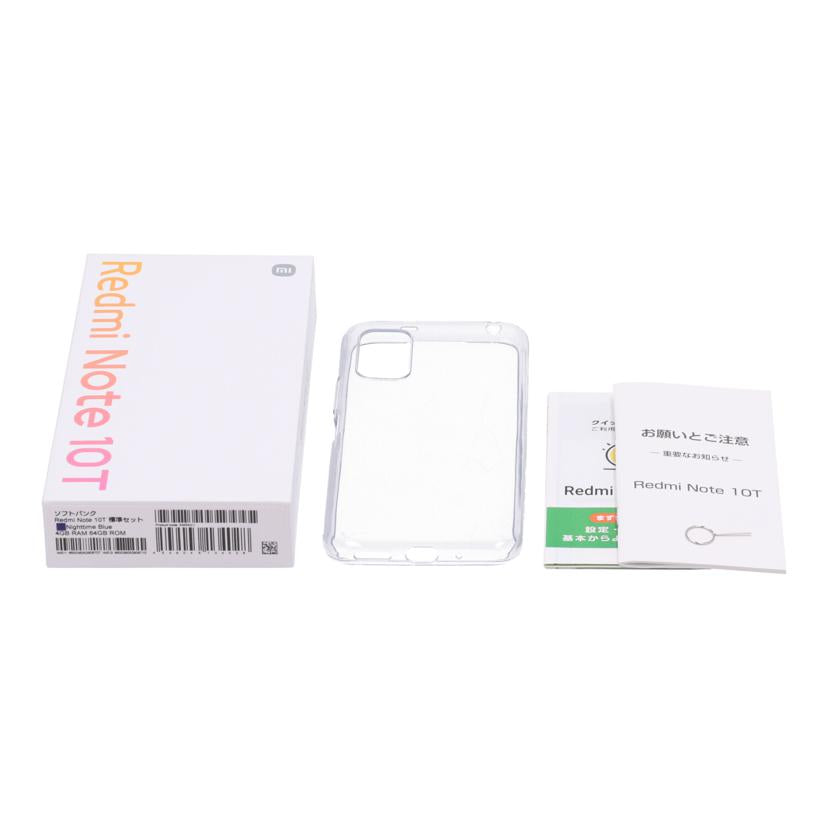 Xiaomi SoftBank シャオミ /スマートフォン/Redemi Note 10T/A101XM//b8c041a30422/Bランク/78