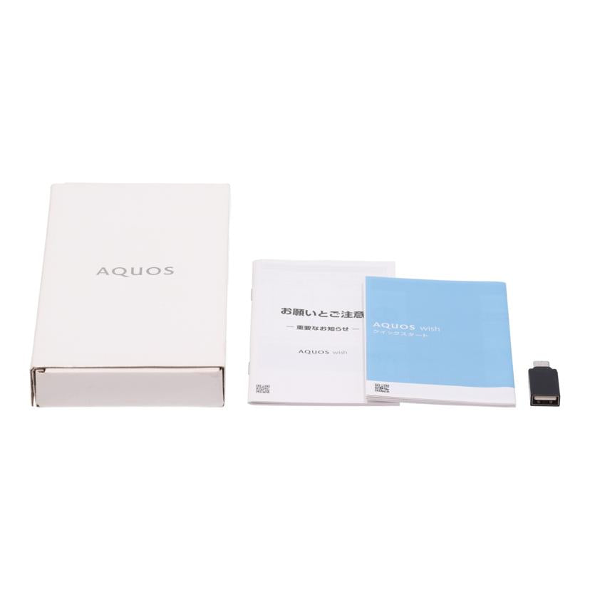 SHARP Y!mobile シャープ /スマートフォン/AQUOS wish/A104SH//SX1LHMA212100517/Bランク/78