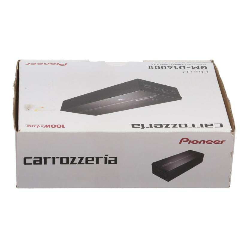 Pioneer carrozzeria パイオニア /車載用パワーアンプ未使用/GM-D1400II//CLPY12005372JP/Sランク/09