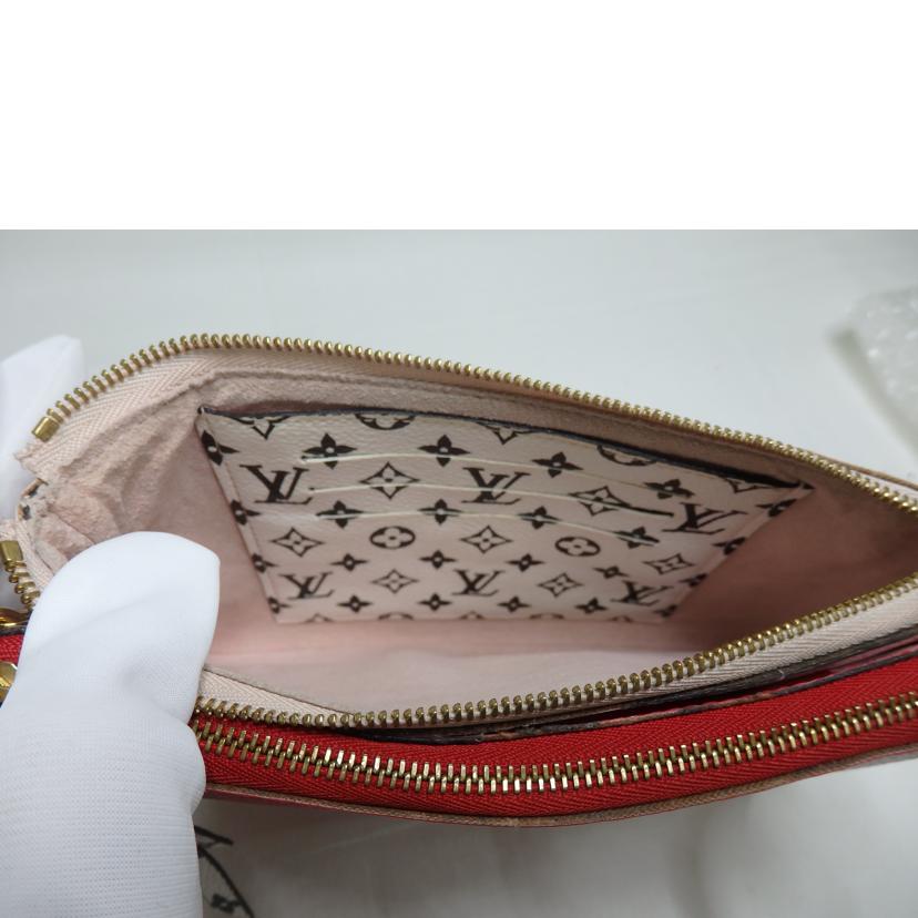 LOUIS VUITTON/モノグラムジャイアントポシェット ドューブルジップ/M67561//GI1***/ABランク/84