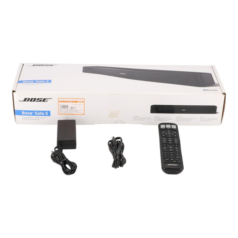 BOSE ボーズ /サウンドバー/Solo 5 TV sound system/732522-3110//070024Z63300492AE/Bランク/62
