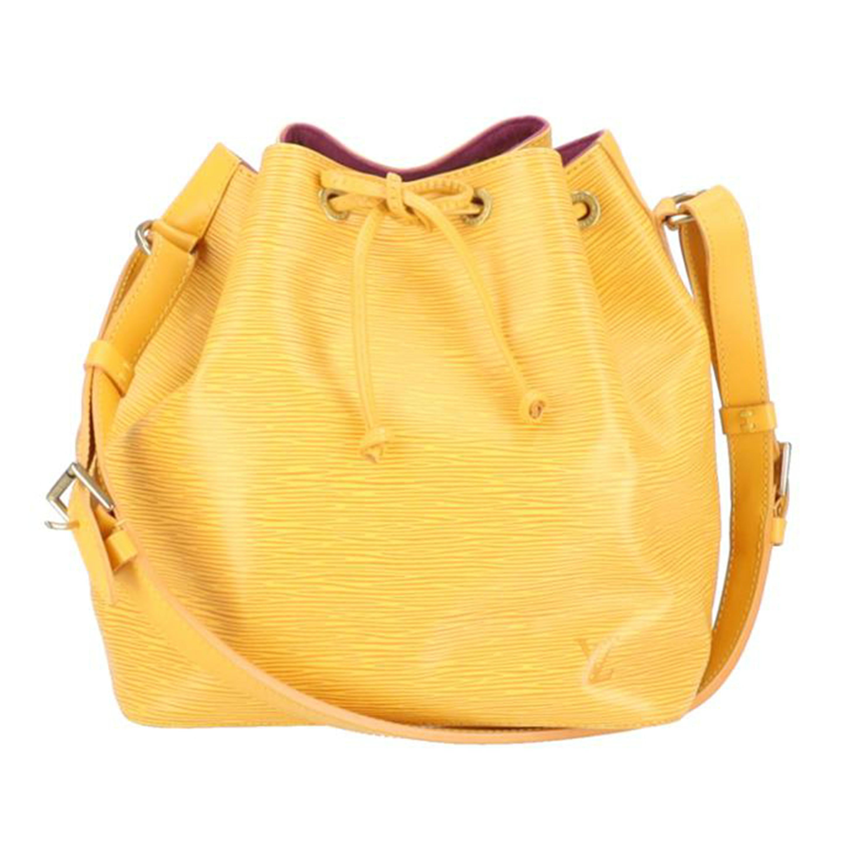 LV ルイ・ヴィトン/プチノエ/ エピ/ タッシリイエロー/LV/M44109//AR0***/ABランク/05