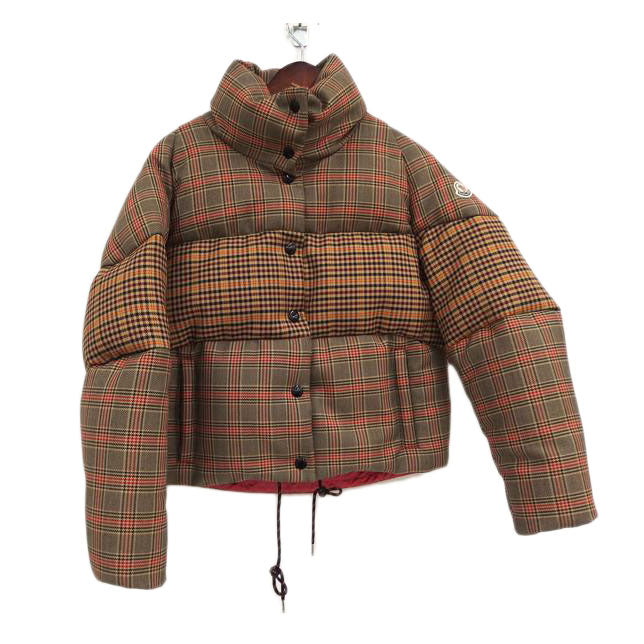 MONCLER MONCLER/MONCLER CER チェック柄 ダウンジャケット/C-ZIND-18-2467//ABランク/82