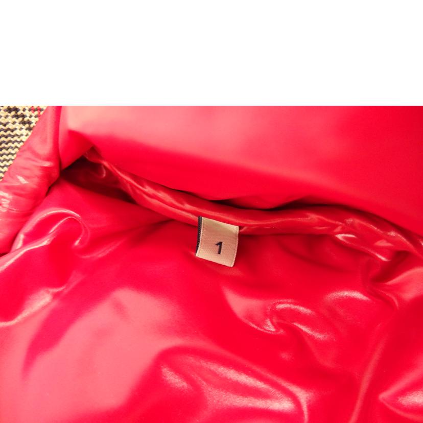 MONCLER MONCLER/MONCLER CER チェック柄 ダウンジャケット/C-ZIND-18-2467//ABランク/82