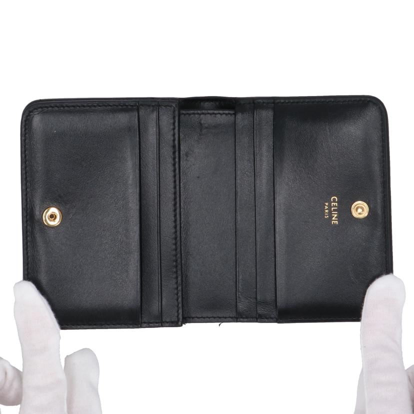 CELINE セリーヌ/トリオンフコンパクトウオレット/10K623DPV//ABランク/94