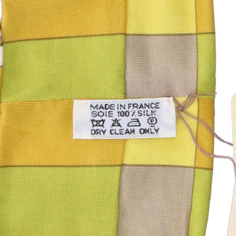 HERMES/25 エルメス/◇BRIDES de GALAシルクヘアターバン//SAランク/75