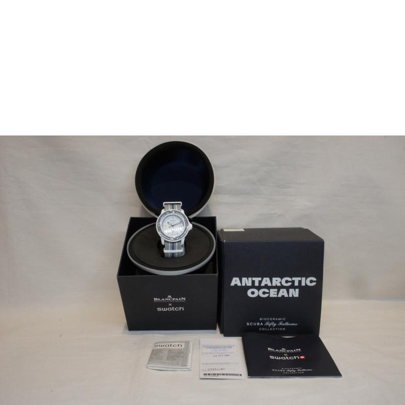 OMEGA×BLANCPAIN オメガ、ブランパン/バイコセラミックスキューバフィフティファゾムコレクション/S035S100//ID4**/Aランク/92