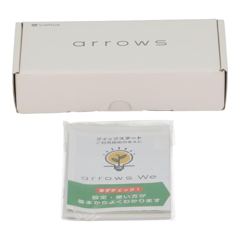SHARP SoftBank シャープ /スマートフォン/arrows We 64GB/FMSAJ1//b035e8ed/ABランク/05