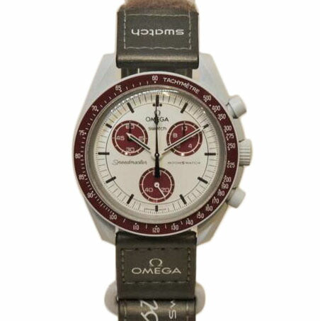 OMEGA×SWATCH オメガスウォッチ/スピードマスターMISSION TO PLUTO//Aランク/92