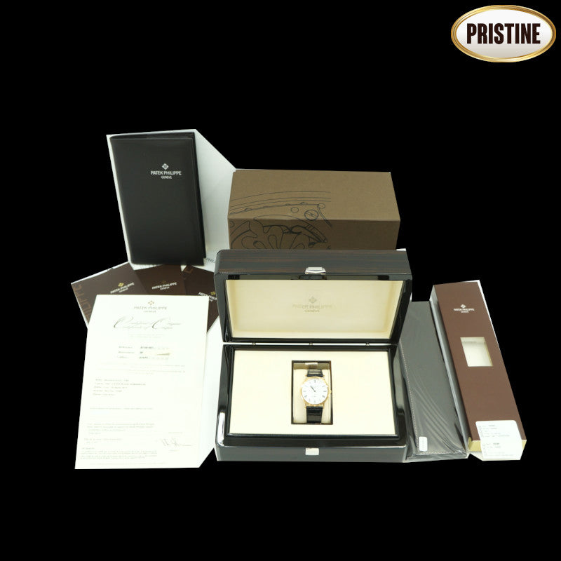 PATEK PHILIPPE パテック・フィリップ/カラトラバ/手巻/YG×アリゲーター/5119J-001//567****/SAランク/18