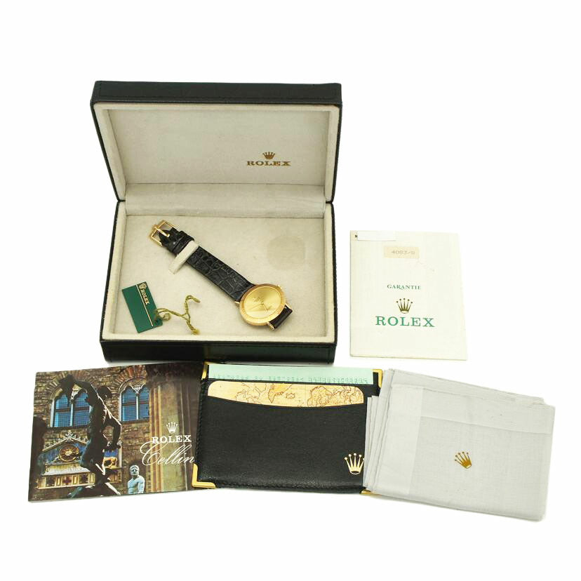 ROLEX ロレックス/チェリーニ・ゴールド750/手巻/4083/8//N59****/Aランク/09