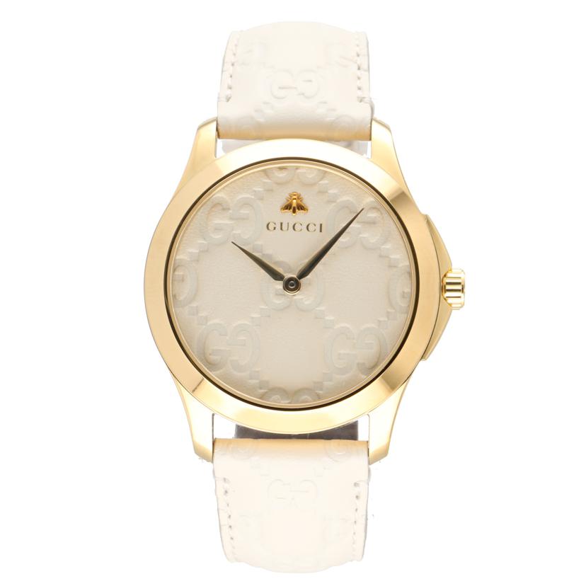 GUCCI グッチ/Gタイムレス・GGレザー/メンズ/クオーツ/YA1264033//169*****/Aランク/38