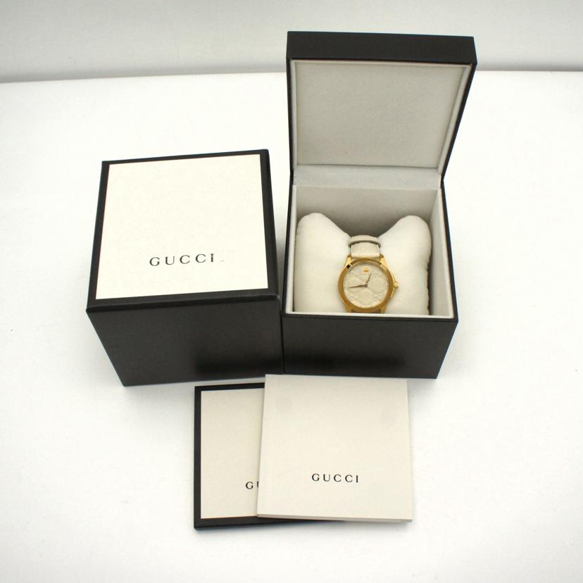 GUCCI グッチ/Gタイムレス・GGレザー/メンズ/クオーツ/YA1264033//169*****/Aランク/38