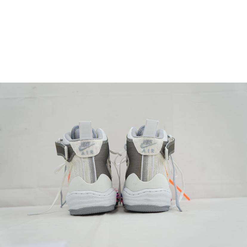 NIKE ナイキ/NIKE OFF-WHITE×NIKE AIR FORCE1 MID 26.0/DO6290-100//ABランク/67