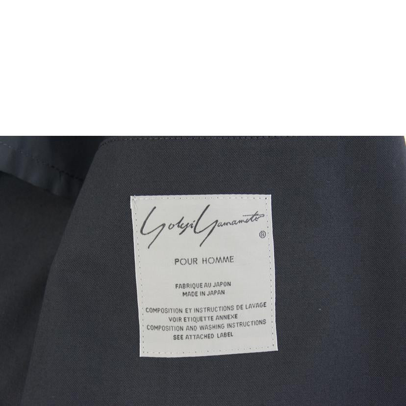 YOHJI YAMAMOTO POUR HOMME ヨウジヤマモトプールオム/21SS REPLICA1989-90AW 刺繍入りウールギャバジンテーラードジャケット/HD-J07-101//サイズ 4/ABランク/05