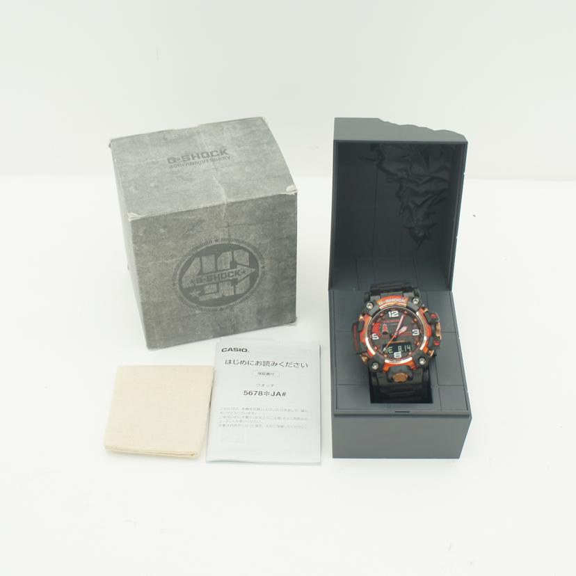 CASIO カシオ/G-SHOCK/マッドマスター・フレア・レッド/電波ソーラー/GWG-2040FR-1AJR//202*****/SAランク/92