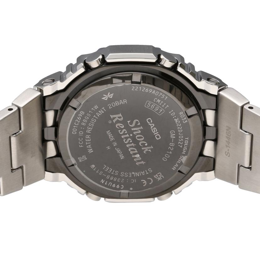 CASIO カシオ/G-SHOCK/フルメタル/電波ソーラー×スマホリンク/GM-B2100D-1AJF//001*****/SAランク/75