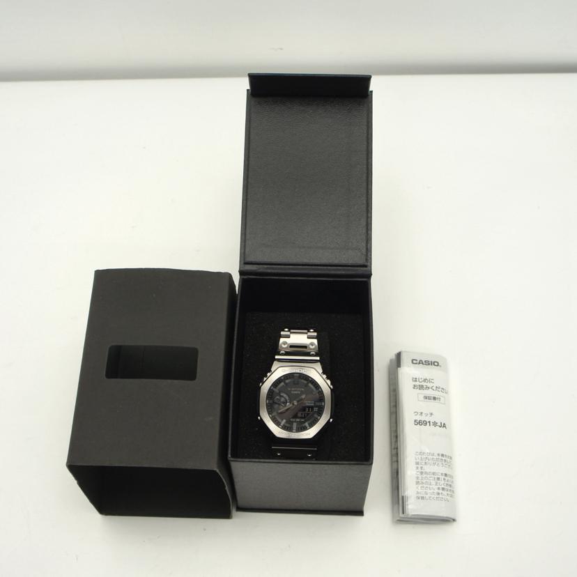 CASIO カシオ/G-SHOCK/フルメタル/電波ソーラー×スマホリンク/GM-B2100D-1AJF//001*****/SAランク/75