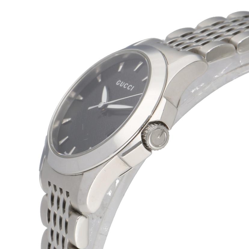 GUCCI グッチ/Gタイムレス・ブラック/レディース/クオーツ/YA126502//152*****/ABランク/93