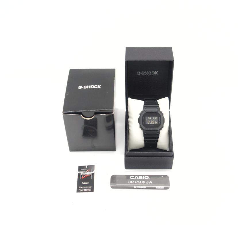 CASIO カシオ/G-SHOCK ソリッドカラーズ/DW-5600BB-1JF//Aランク/09