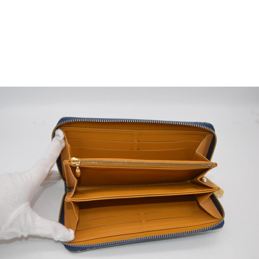 LOUIS VUITTON ルイヴィトン/ジッピー・ウォレット/モノグラム・デニム/ブルー/M95341//CA0***/ABランク/89