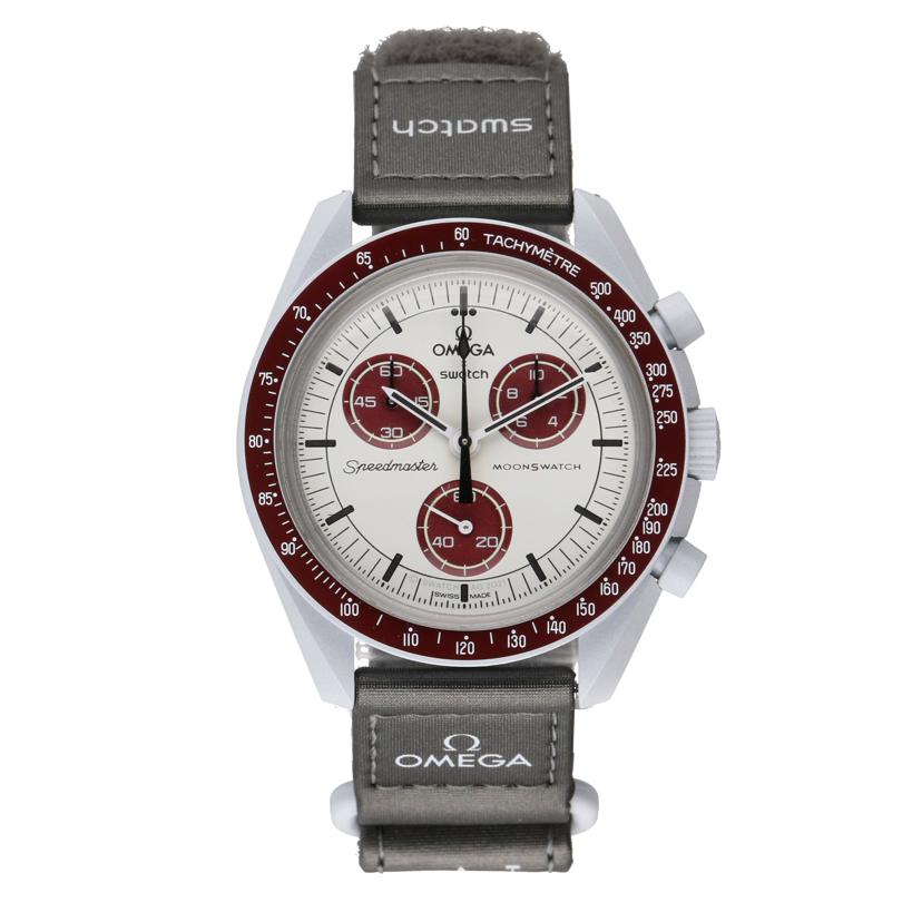 OMEGA×swatch オメガ×スウォッチ/ムーンスウォッチ/MISSION TO PLUTO/クオーツ/SO33M101//Aランク/19